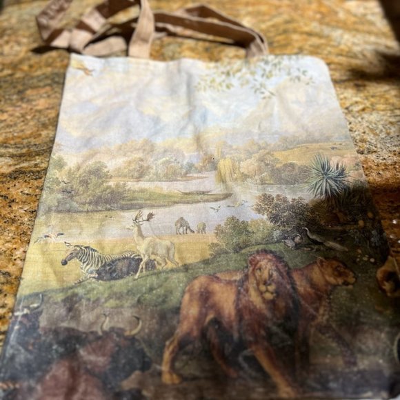 Italian Made Bag Purchased in the Vatican Museum in Rome, Italy 12W 14H - Picture 3 of 6